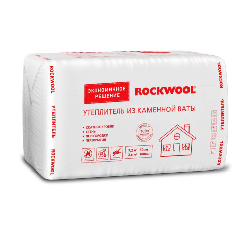 Утеплитель Роквул Эконом 50 мм (4,8 м²)