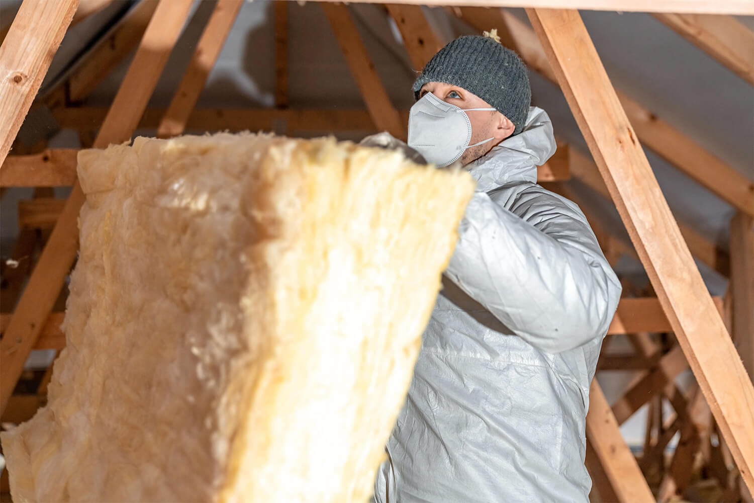 Вата каменная для кровли